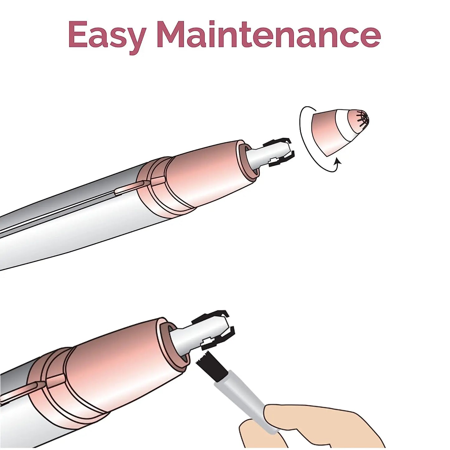 Finishing Touch Flawless Brows – Precision Eyebrow Hair Remover for Women (Electric Razor, LED Light, Hypoallergenic) skinity.online