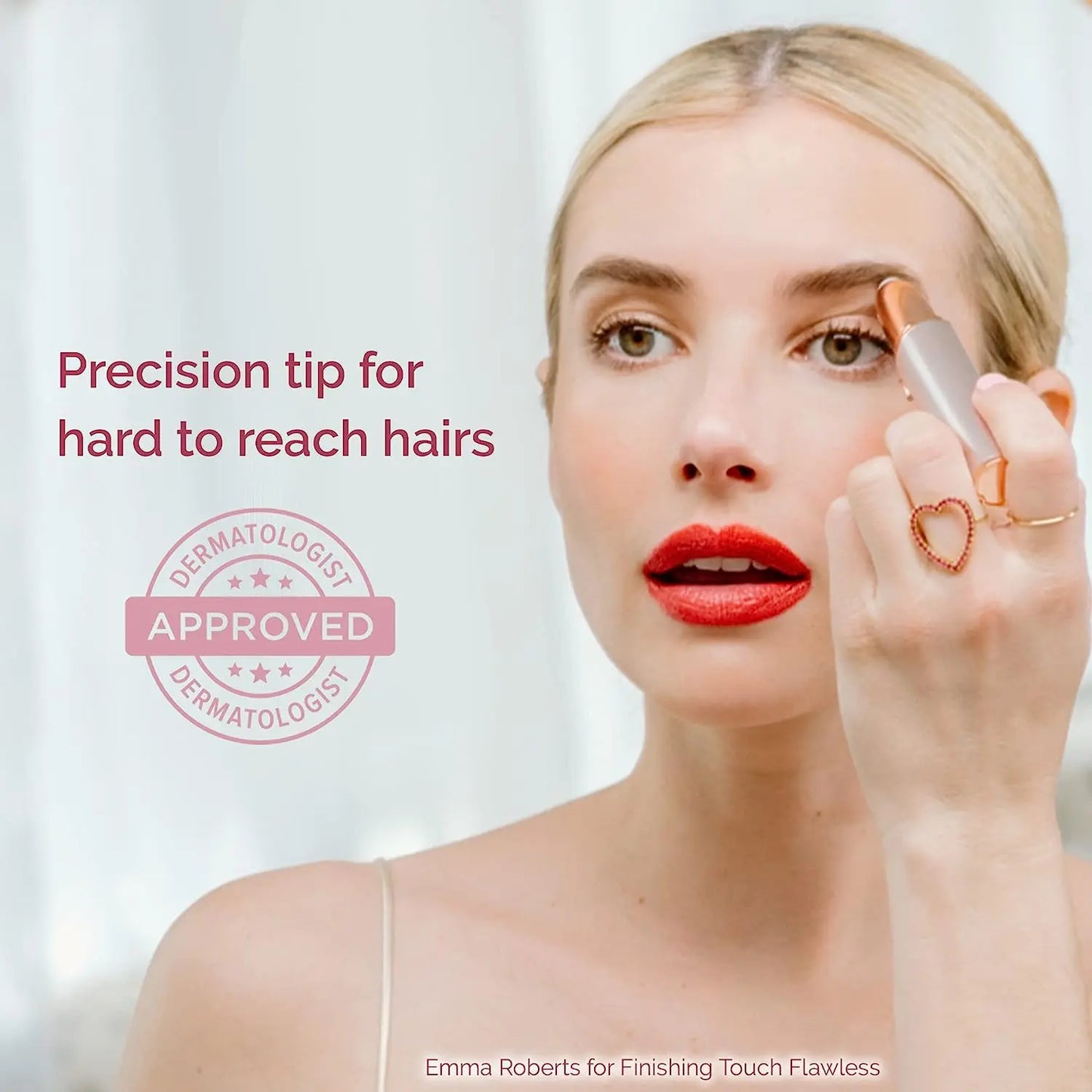 Finishing Touch Flawless Brows – Precision Eyebrow Hair Remover for Women (Electric Razor, LED Light, Hypoallergenic) skinity.online