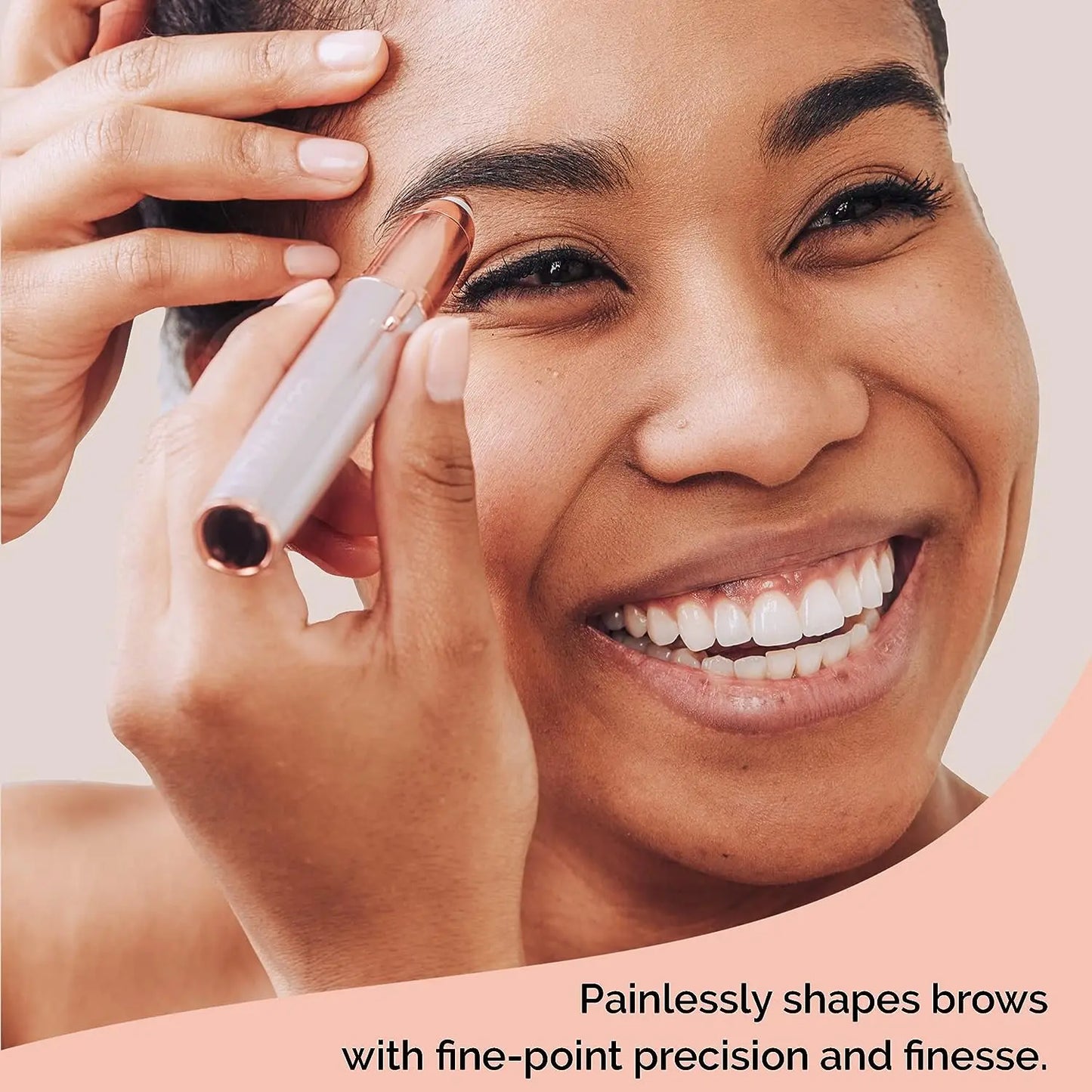 Finishing Touch Flawless Brows – Precision Eyebrow Hair Remover for Women (Electric Razor, LED Light, Hypoallergenic) skinity.online