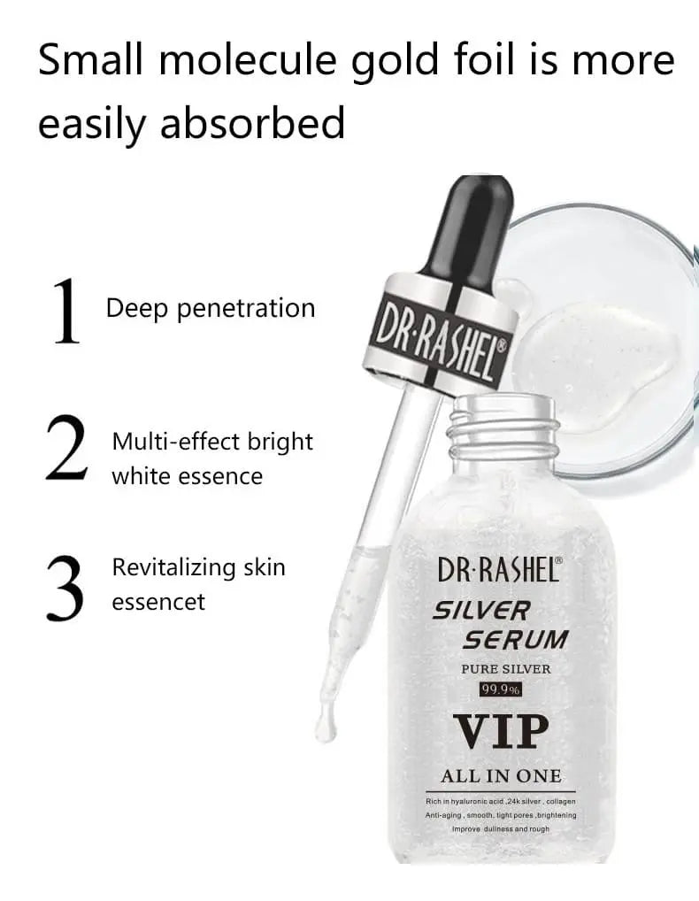 Dr Rashel VIP 24K Gold Face Serum – Anti-Aging, Hydrating & Brightening Skin Repair Formula (UAE Best Seller) skinity.online