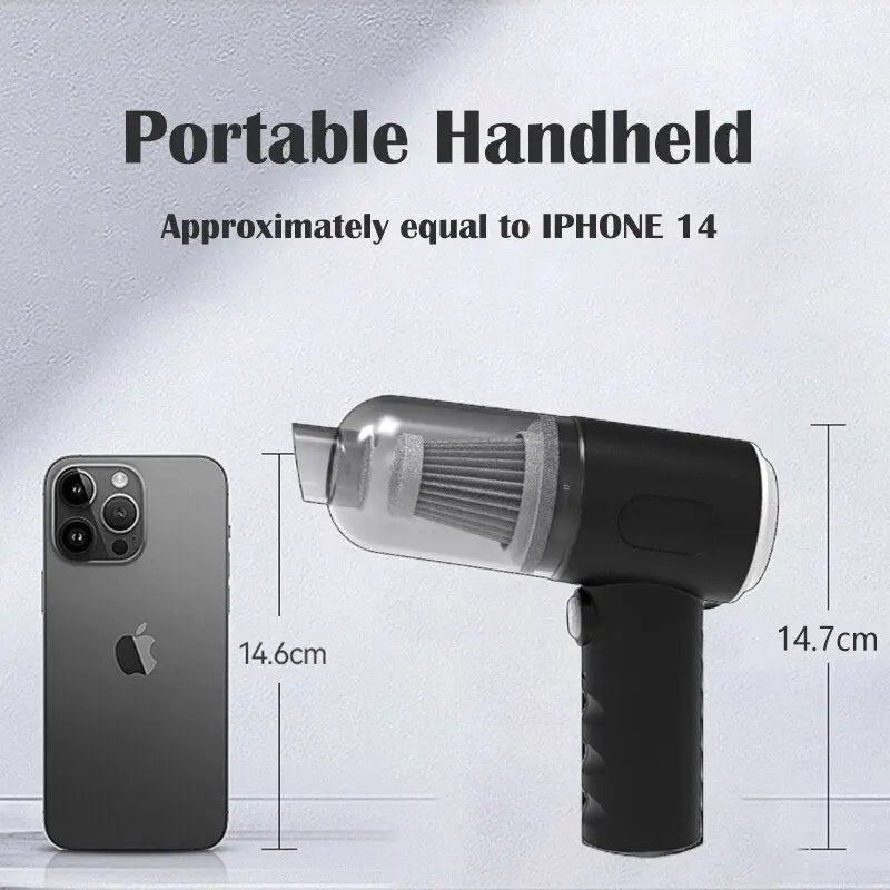 Mini Handheld Car Vacuum Cleaner skinity.online